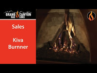 24" Arizona Juniper Kiva Vented Gas Log Set | Grand Canyon