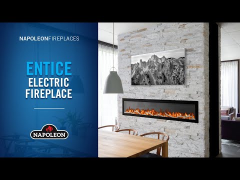 Entice 42" Wall-hanging Electric Fireplace
