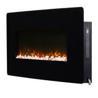Winslow Linear 36" Electric Fireplace -  Glass pebbles - Model SWM3520