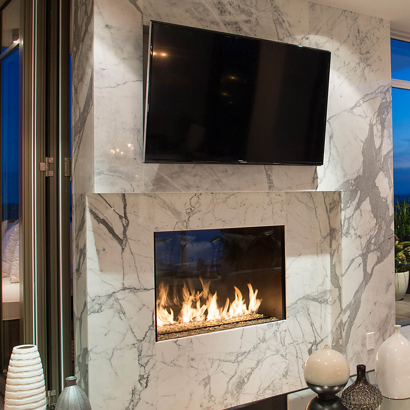 Montigo Exemplar 36" See-Through Indoor/Outdoor Direct Vent Gas Fireplace - Model R324STIO
