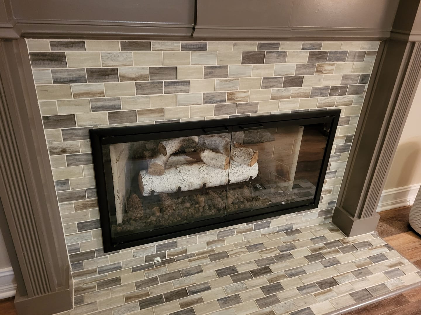 Rainbow Fireplace Glass Doors - Prefab / Zero Clearance | Custom Size | Inside Fit