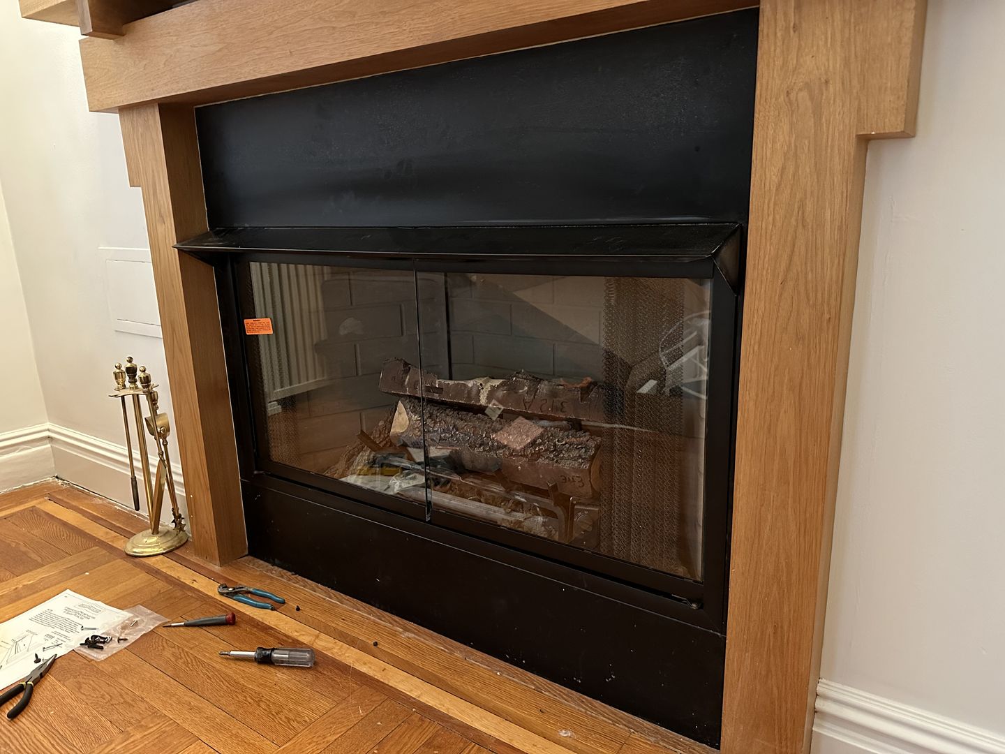 Rainbow Fireplace Glass Doors - Prefab / Zero Clearance | Custom Size | Inside Fit