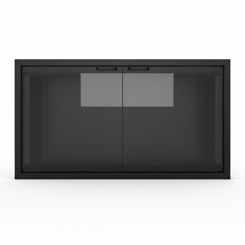 Rainbow Fireplace Glass Doors | Custom Prefab Fit