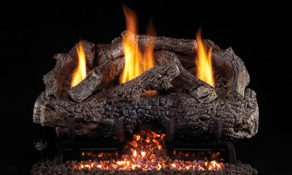 Peterson Charred Frontier Oak Outdoor Ventless Gas Logs