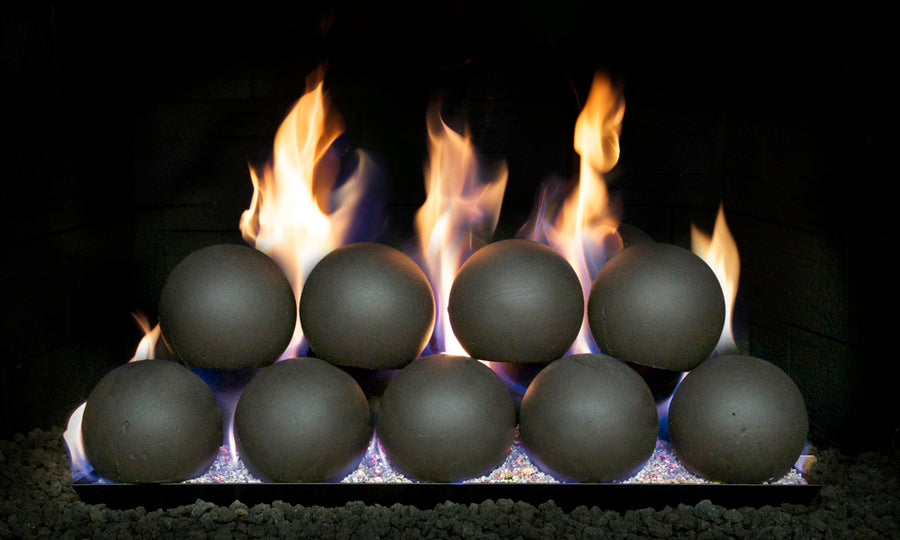 5-inch Epic Black Fyre Spheres Vented Set