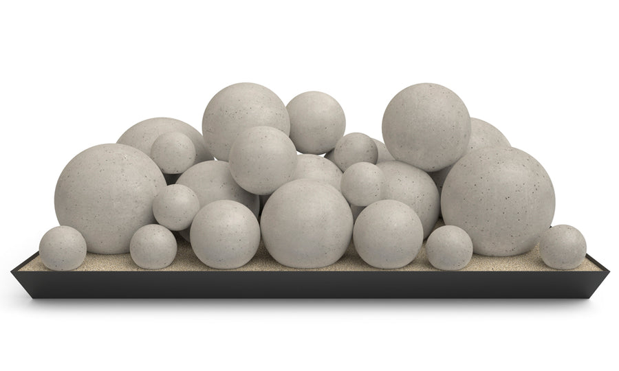 Mixed Select Graystone Fyre Spheres Vented Set