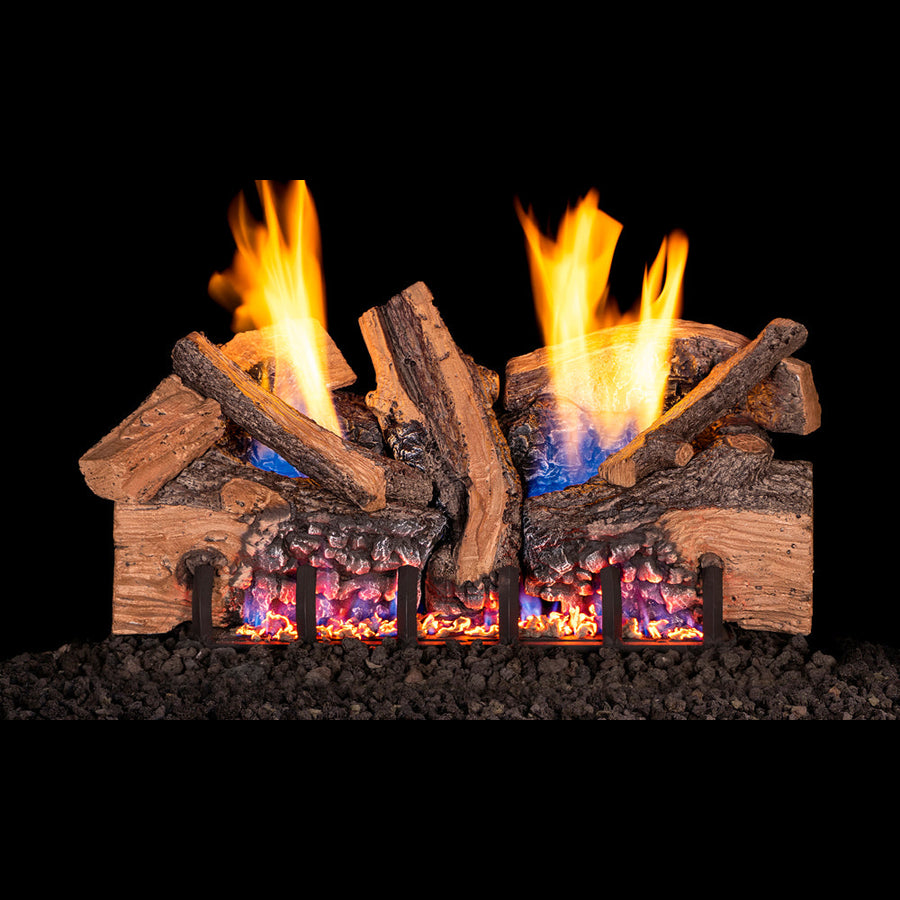 Foothill Split Oak Ventless Gas Logs