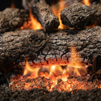 Real Fyre Golden Oak See-Through Ventless Gas Log Set