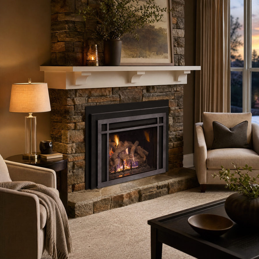 Real Fyre iSeries 25" Direct Vent Gas Fireplace Insert