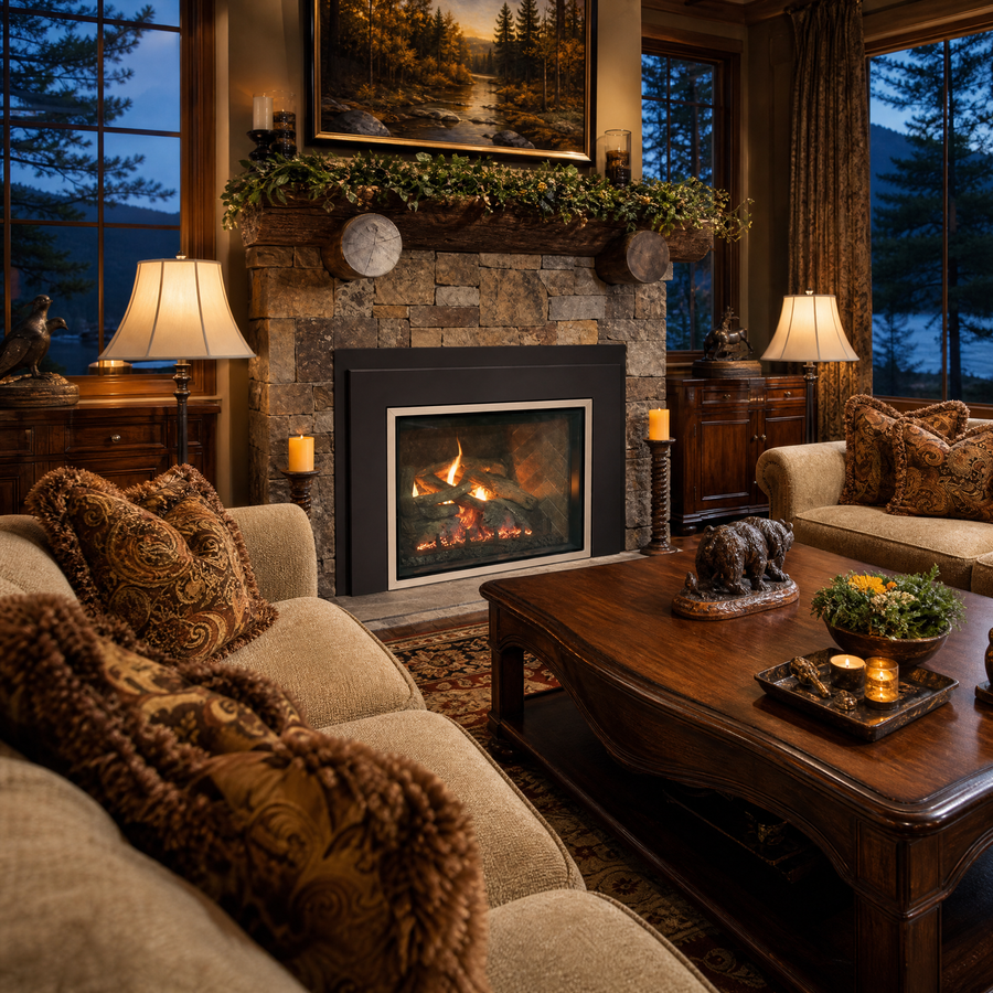 Real Fyre mSeries Millivolt 30" Direct Vent Gas Fireplace Insert