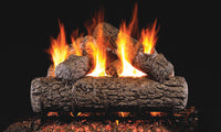 Real Fyre R — original manufacturer model photograph. Arrangement and burner hardware vary by size and configuration.