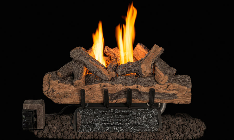 Split Valley Oak Vent-Free Gas Log Set