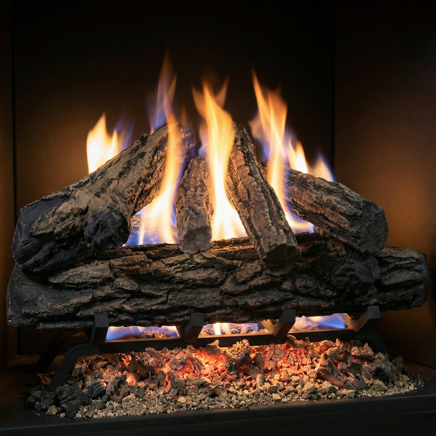 Country Oak Gas Log Set
