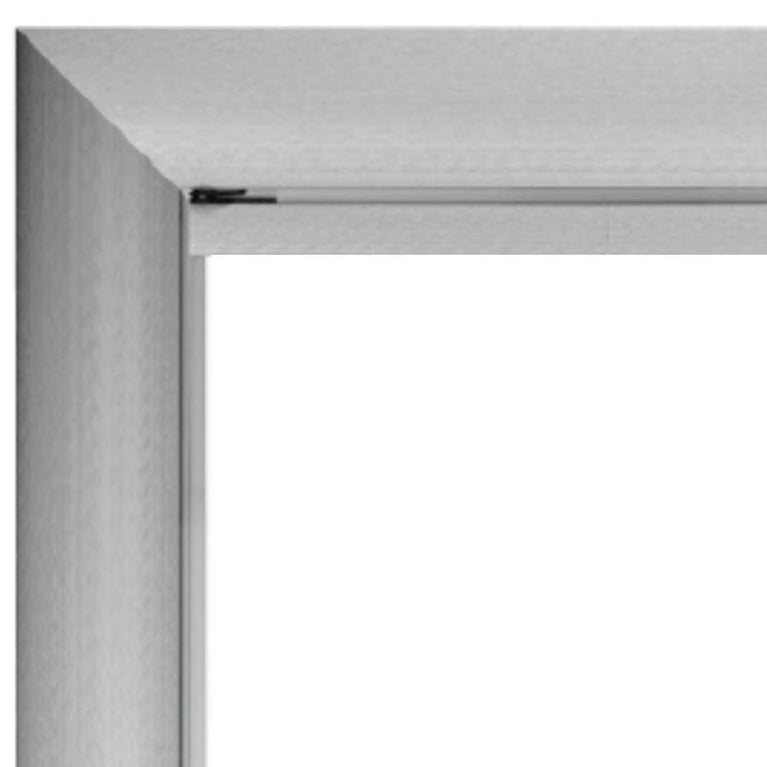 Reflection - Custom Masonry Fireplace Glass Doors - ExceptionalFire