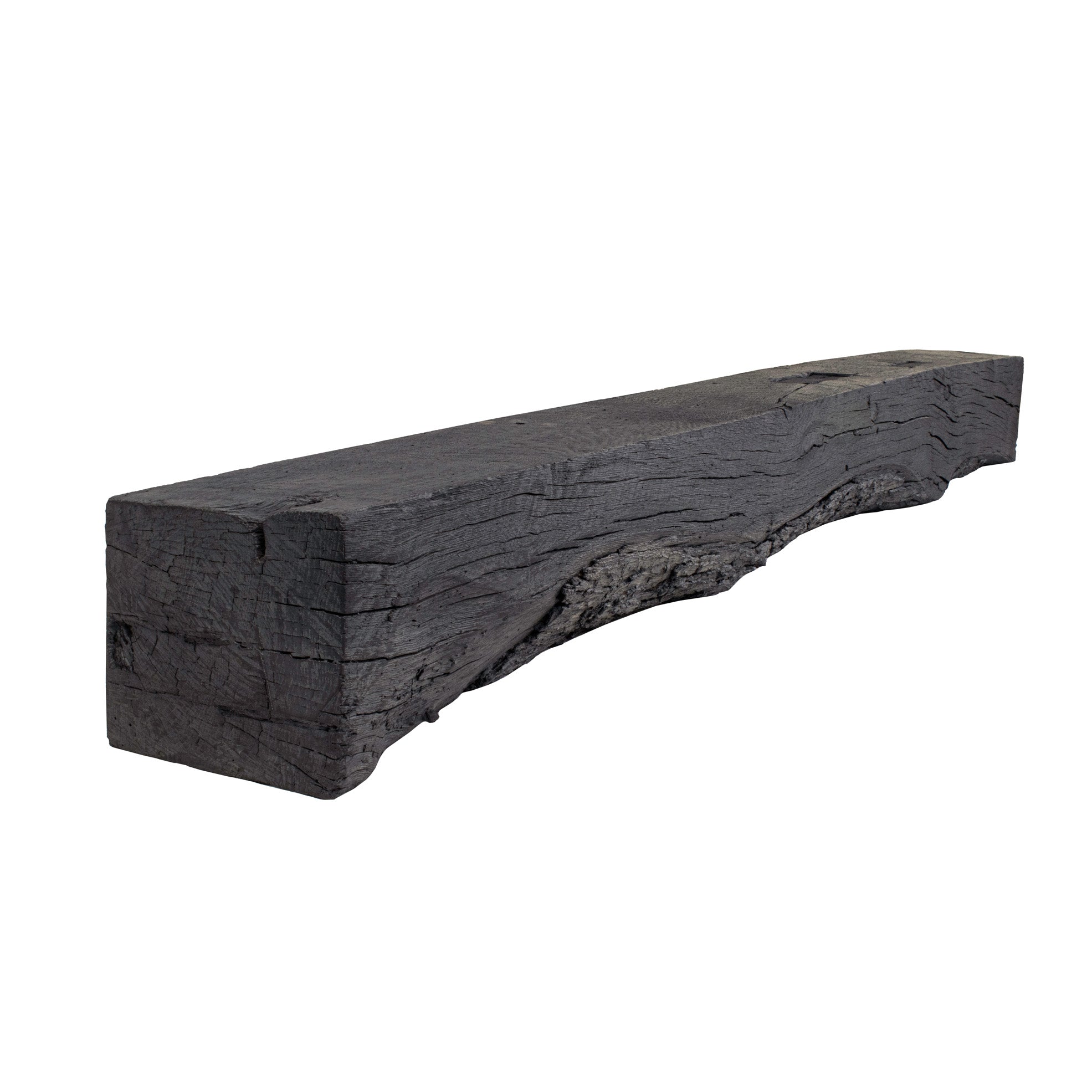 Rickhouse Non-Combustible Concrete Mantel Shelf Eclipse Finish