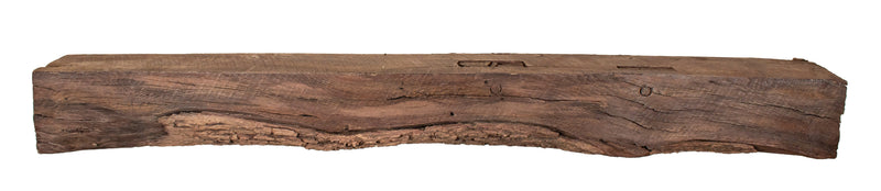 Rickhouse Non-Combustible Concrete Mantel Shelf Maduro Finish - ExceptionalFire