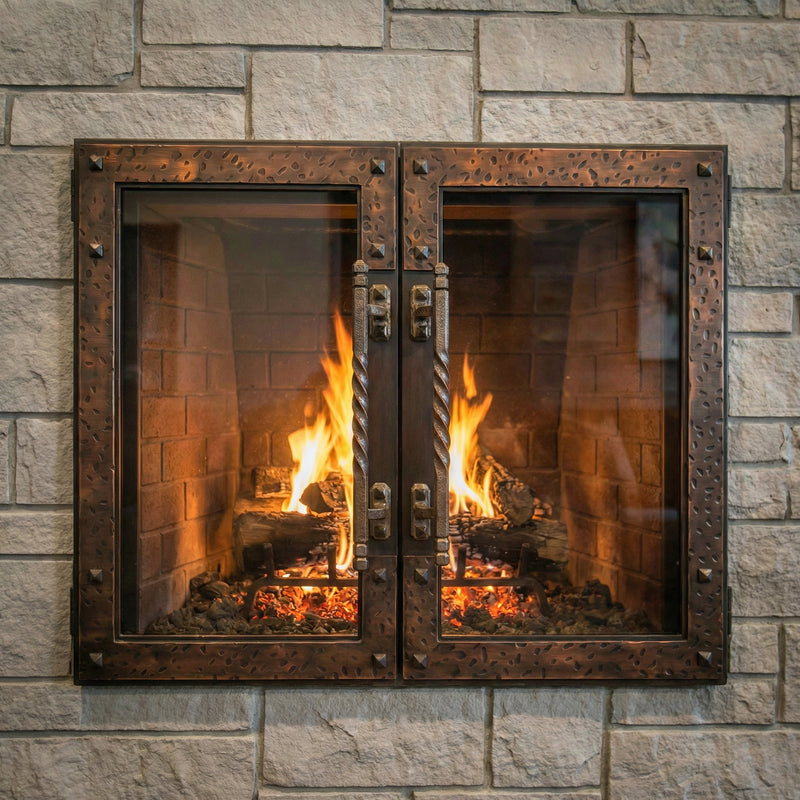Timeless Flames - Masonry and Prefab Fireplace Doors | Custom