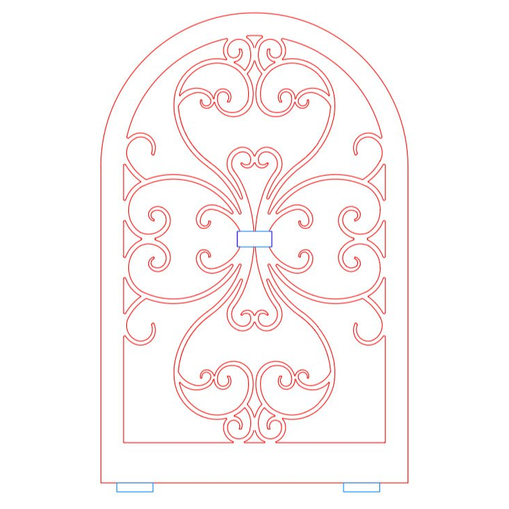 Rustic black screen arch custom design fireplace screen 26.5" height by 17" width with steel frame