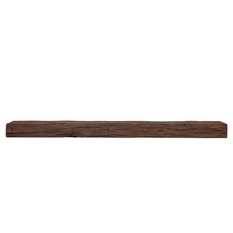 Smokehouse Non-Combustible Concrete Mantel Shelf Maduro Finish