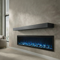 Standard Non-Combustible Steel Mantel Shelves | 12 Finishes