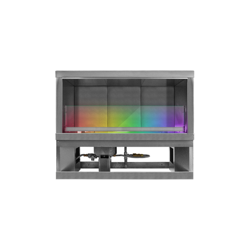 Firegear Kalea Bay 36-inch LED fireplace — manufacturer model photograph distributed by supplier