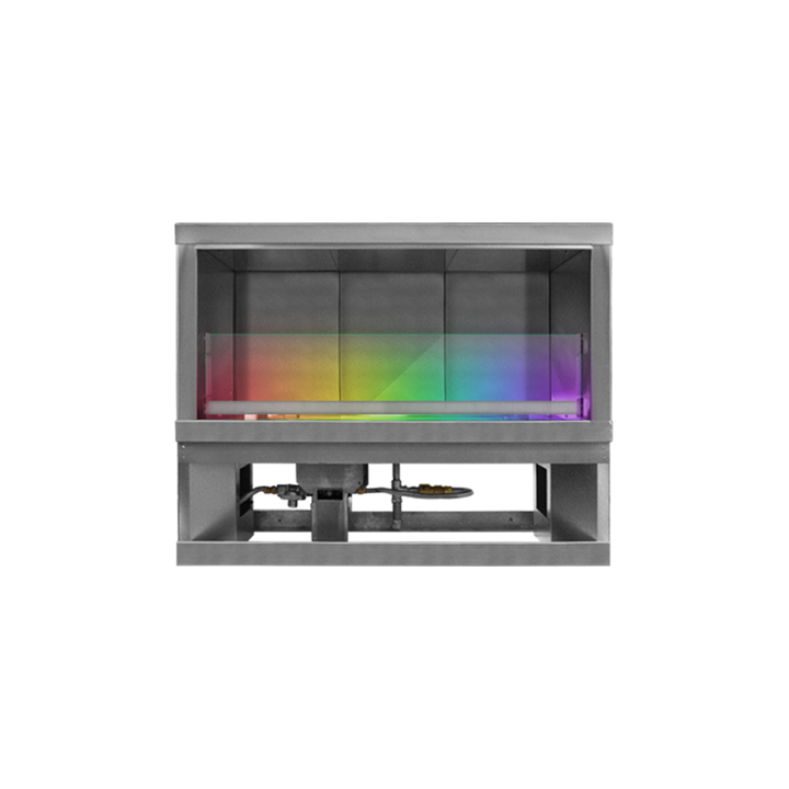 Firegear Kalea Bay 36-inch LED fireplace — manufacturer model photograph distributed by supplier