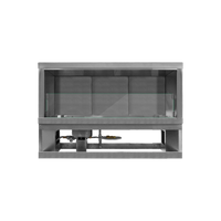 Firegear Kalea Bay 48-inch battery fireplace — manufacturer model photograph distributed by supplier