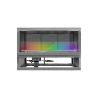 Firegear Kalea Bay 48-inch LED fireplace — manufacturer model photograph distributed by supplier