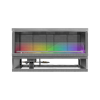 Firegear Kalea Bay 60-inch LED fireplace — manufacturer model photograph distributed by supplier