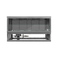 Firegear Kalea Bay 60-inch battery fireplace — manufacturer model photograph distributed by supplier