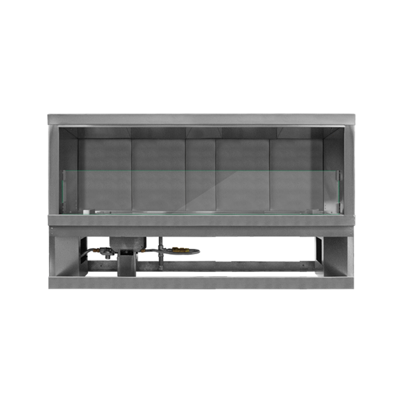 Firegear Kalea Bay 60-inch battery fireplace — manufacturer model photograph distributed by supplier