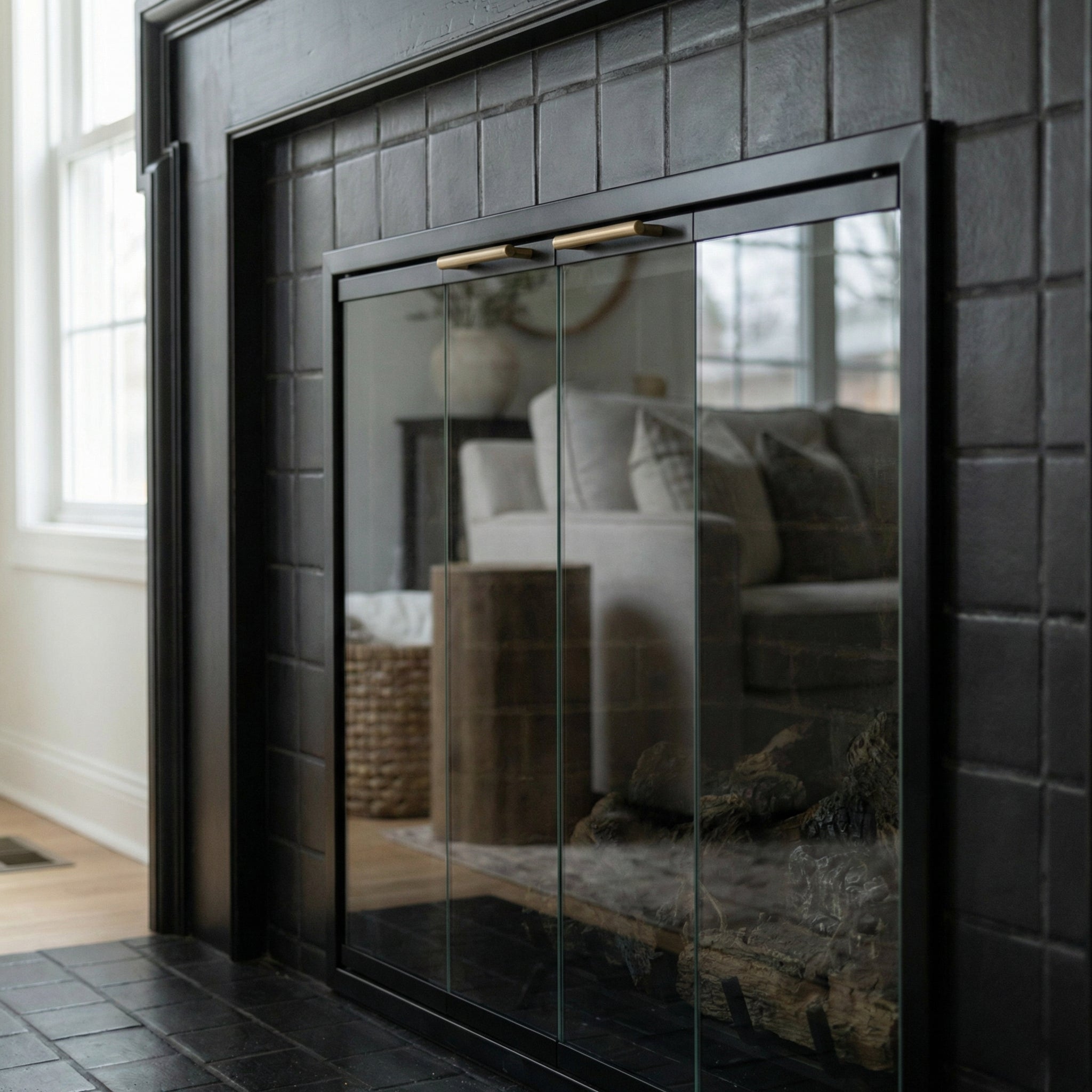 Ashford- Masonry & Prefab Fireplace Doors