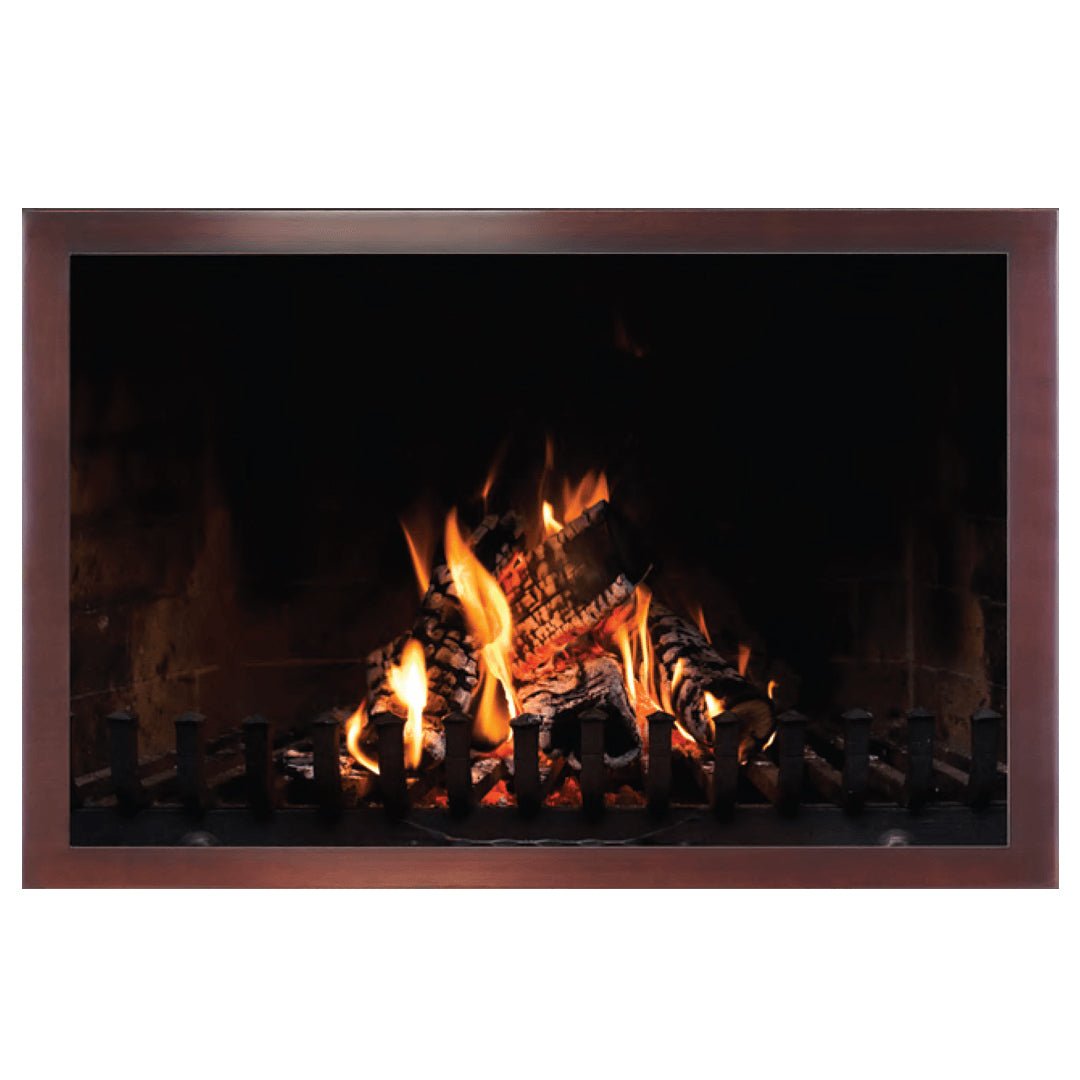 Slim Moderne - Masonry & Prefab Fireplace Glass Doors