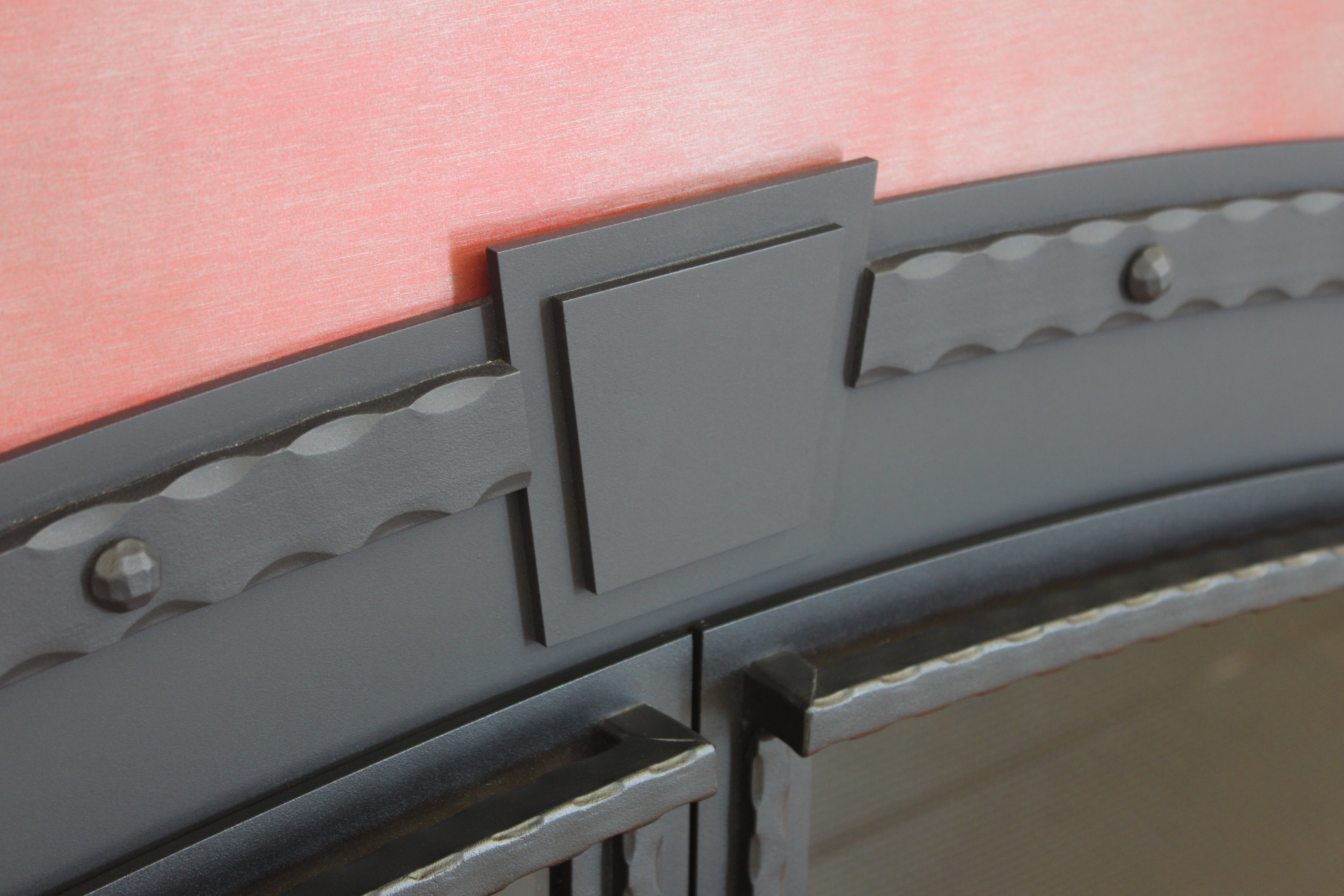 Smithline - Arch - Masonry and Prefab Fireplace Glass Doors