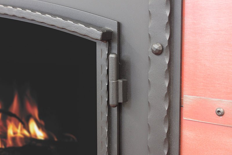 Smithline - Arch - Masonry and Prefab Fireplace Glass Doors