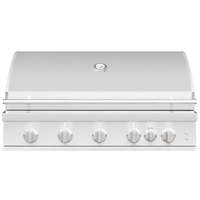 Summerset Sizzler Pro 40" 5-Burner Built-In Gas Grill with Rear Infrared Burner