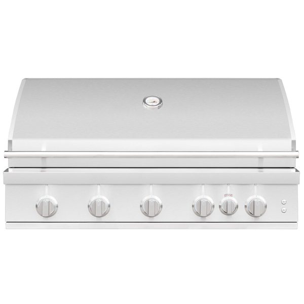 Summerset Sizzler Pro 40" 5-Burner Built-In Gas Grill with Rear Infrared Burner
