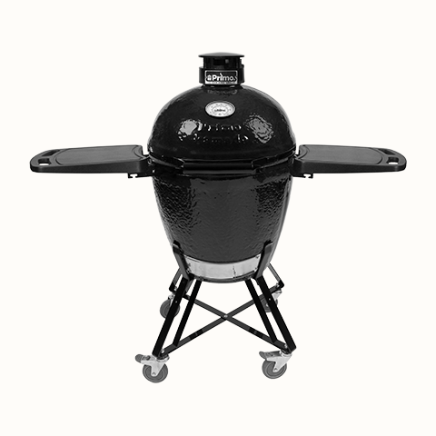 Primo Large Round Ceramic Kamado Charcoal Grill Head (PGCRH)