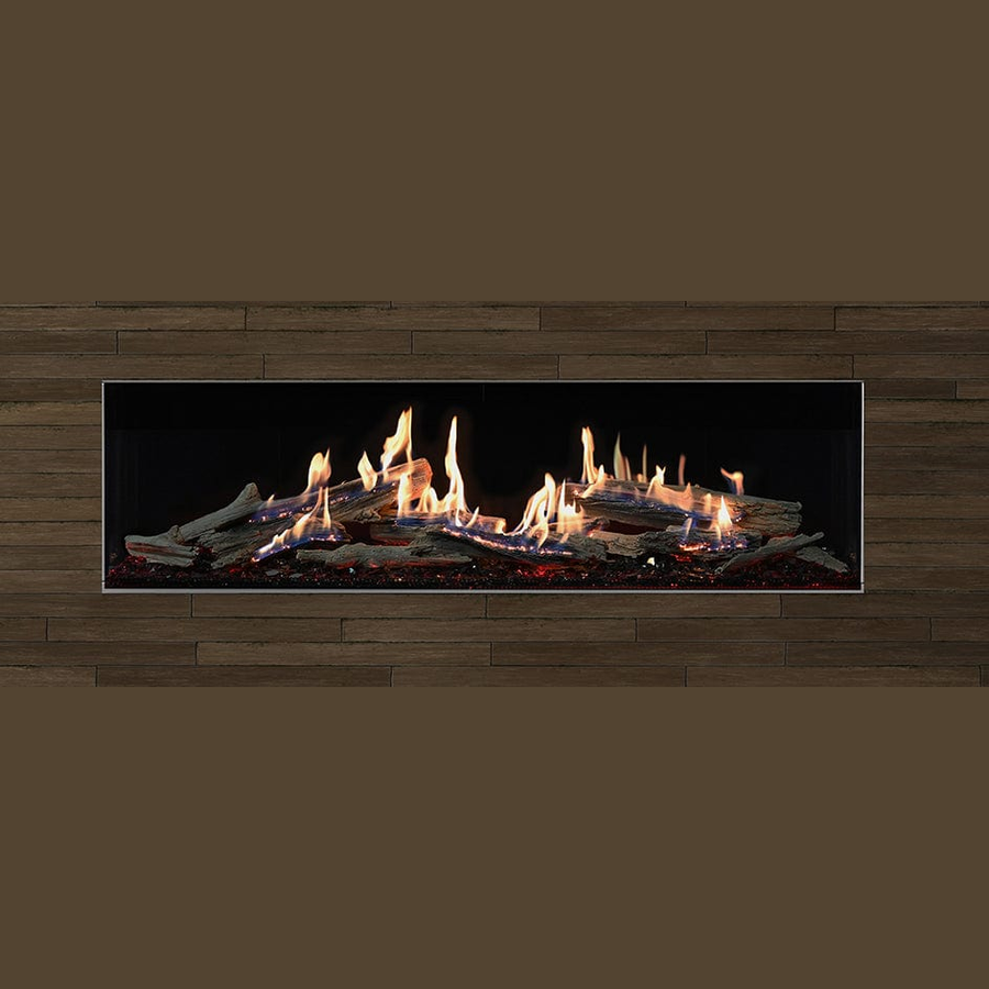 Grand Canyon Bedrock Traditional 48" Drop-In Gas Burner with GlowFire Logs