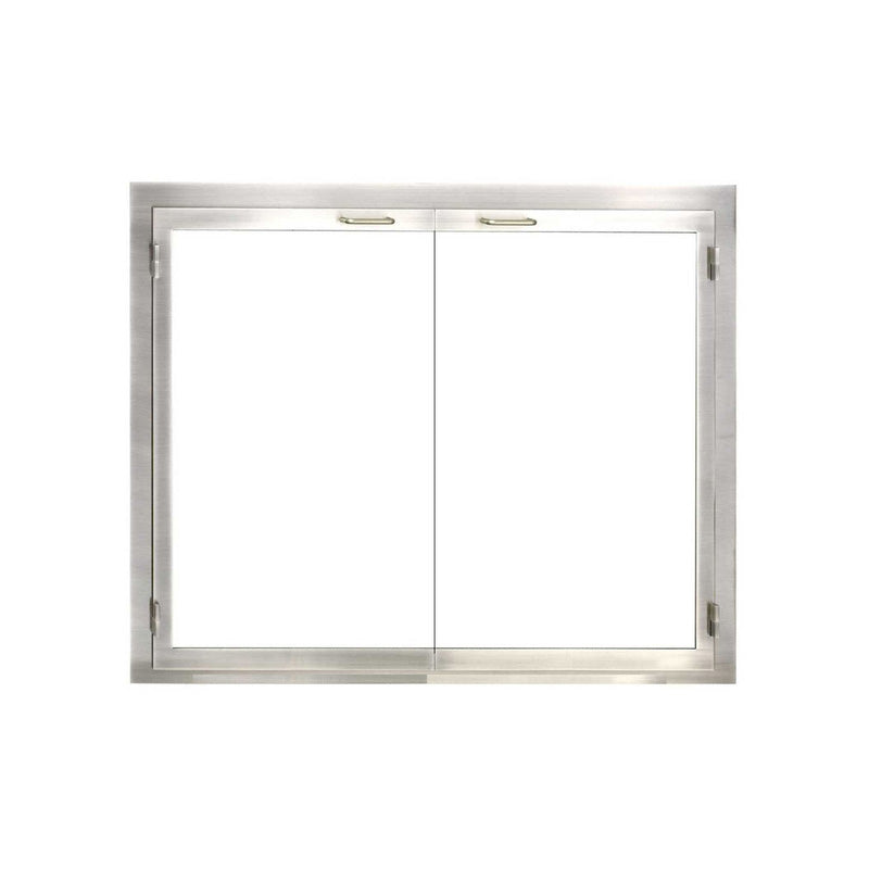 304 Stainless Steel - Masonry & Prefab Fireplace Doors