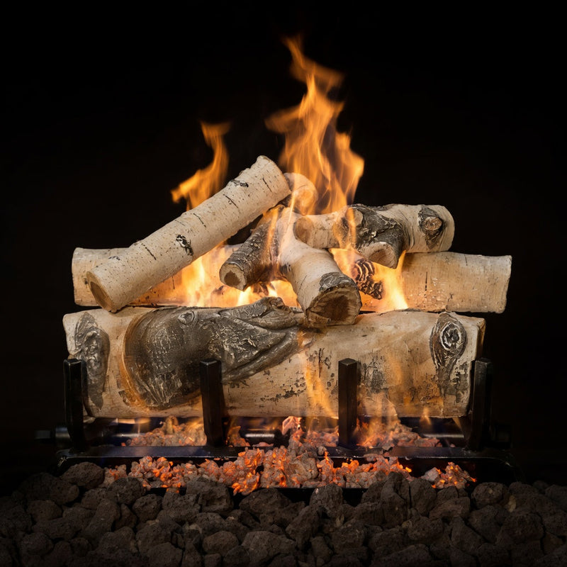 24" Quaking Aspen Vented Gas Log Set | Grand Canyon