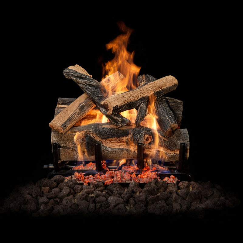 18" Arizona Juniper Kiva Vented Gas Log Set | Grand Canyon
