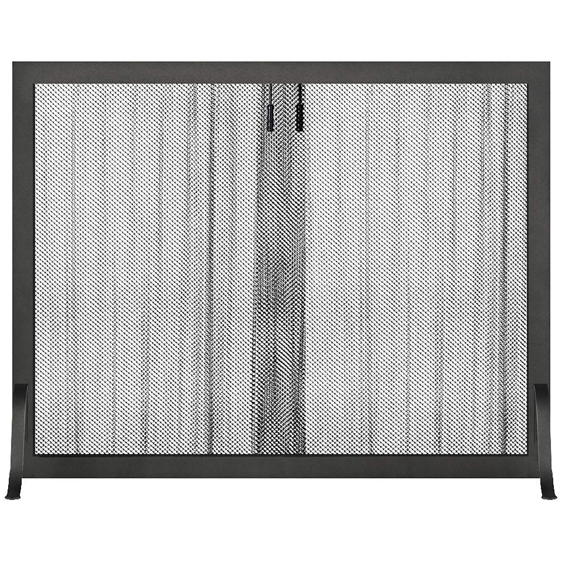 Steel Custom Free Standing Screen Door - Carolina Mesh Curtain