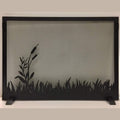 Steel Custom Single Panel Fireplace Screen Carolina Pond- Custom Size