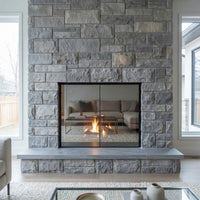 Odyssey - Masonry & Prefab Solar Reflective Fireplace Glass Doors | Custom