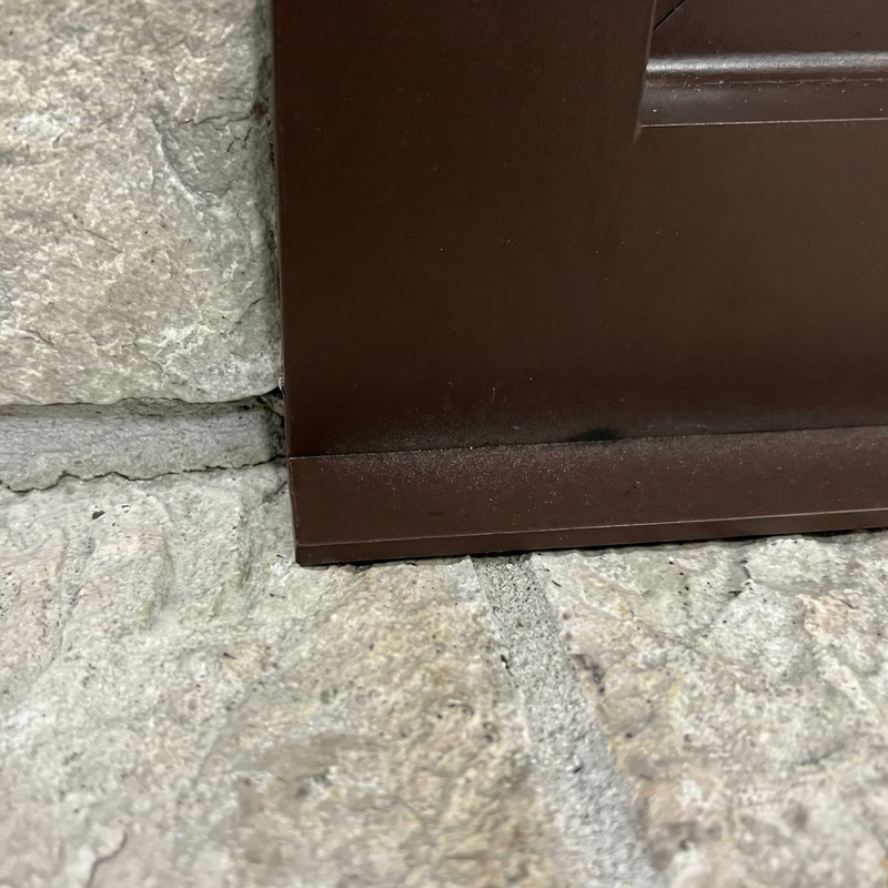 Fireplace Door Hearth Flange – Custom Made