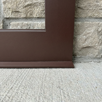 Fireplace Door Hearth Flange – Custom Made
