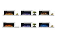 Stylus™ Cara Elite Connected Wall Hanging Electric Fireplace - Model NEFP32-5019W-IOT - ExceptionalFire