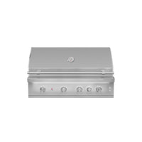 Summerset Quest Series 42" stainless steel grill with infrared back burner, halogen lighting, and rotisserie kit