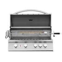Summerset Sizzler Built-In Gas Grill 32 inch stainless steel with 795 sq. in. cooking surface and 48,000 BTUs power